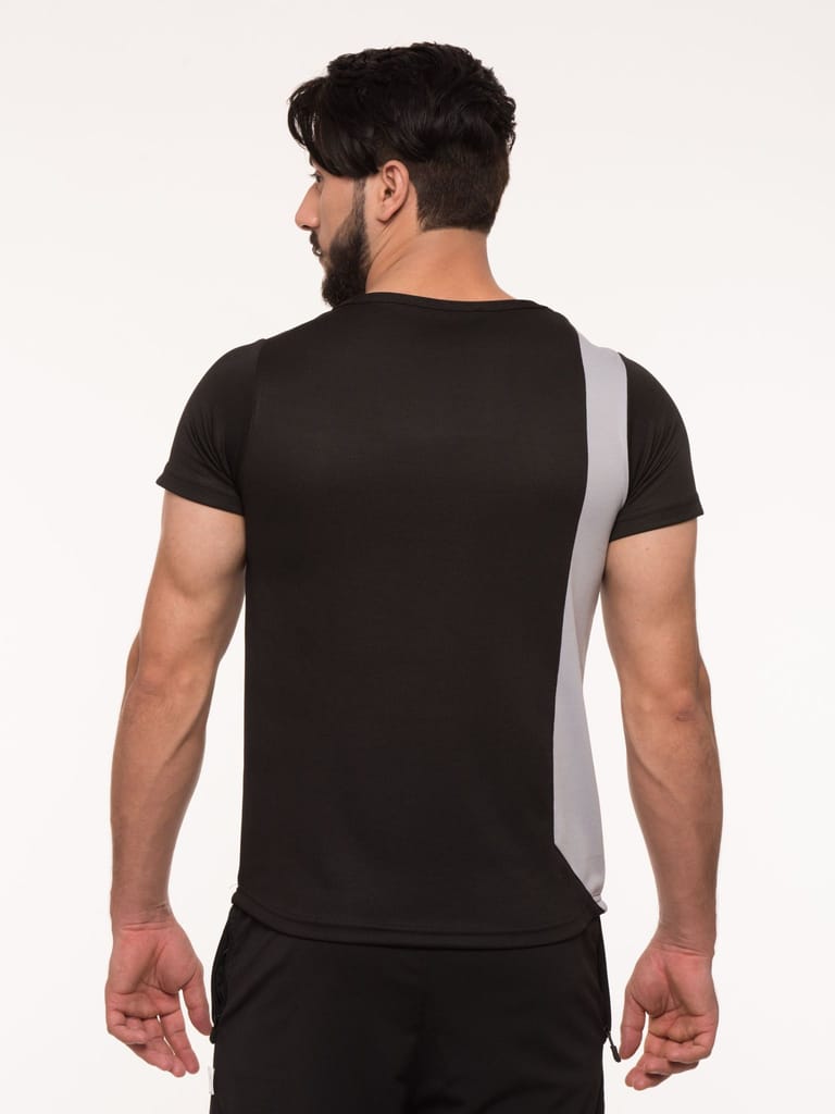 Charlie Wolf Panel Half Sleeve T- shirts view 2