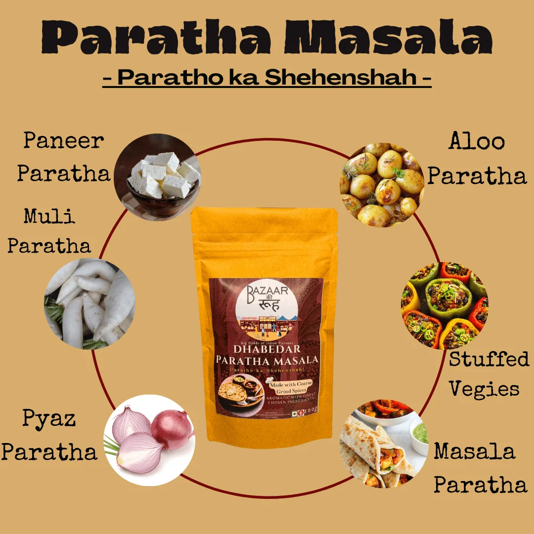 Dhabedar Paratha Masala 100g- Paratho ka Shehenshah view 2
