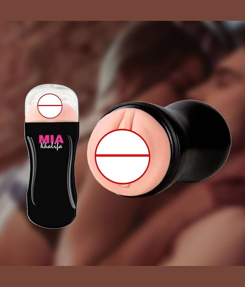 SEX TANTRA - MIA KHALIFA MALE MASTURBATOR Masturbator WITH FREE LUBE view 2