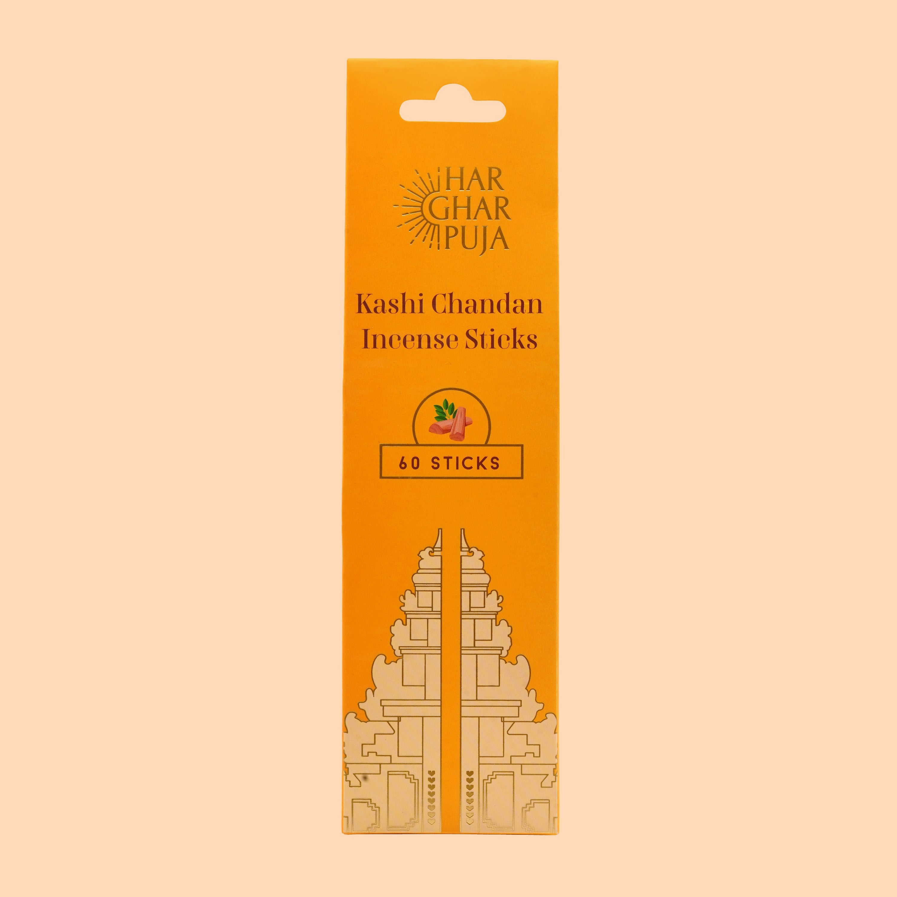Har Ghar Puja Kashi Chandan Incense Sticks view 2