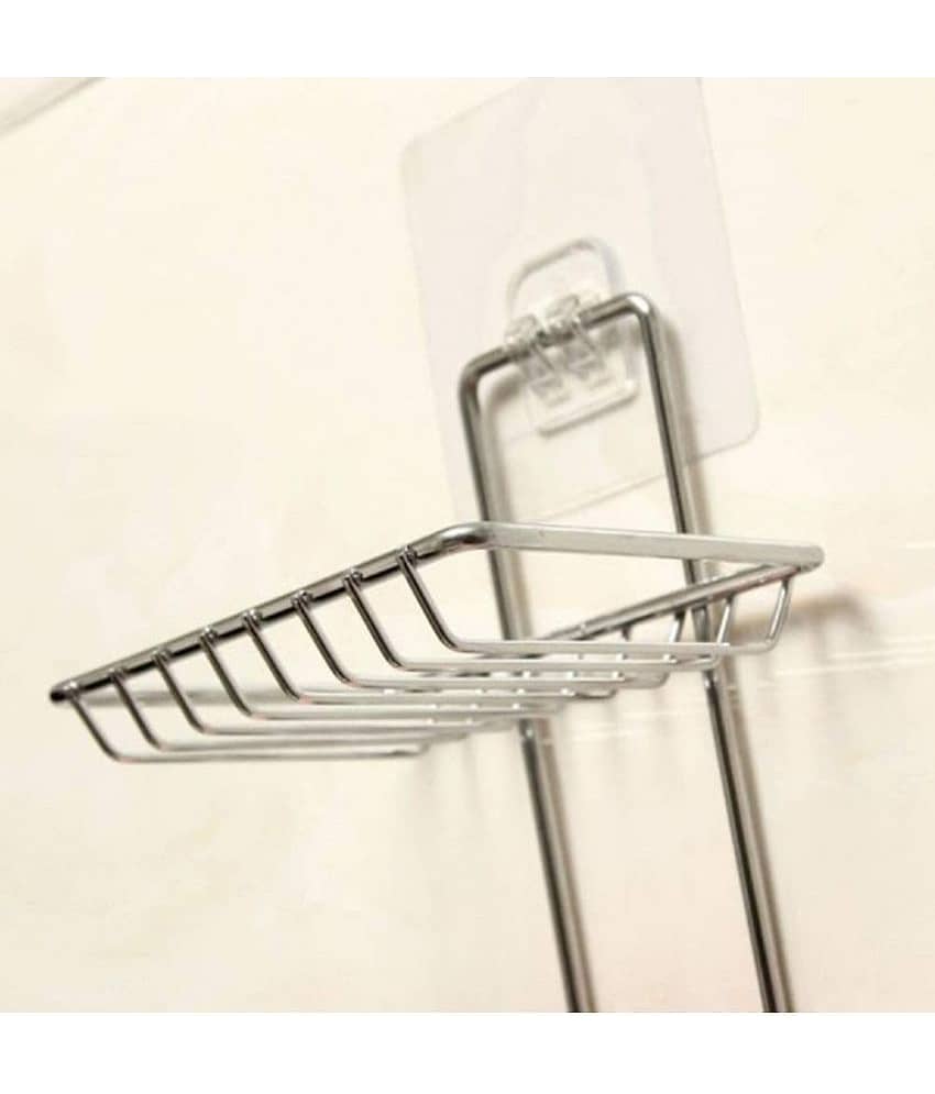 GKBOSS 2 Layer Bathroom Soap Holder Stainless Steel Soap Dish view 2