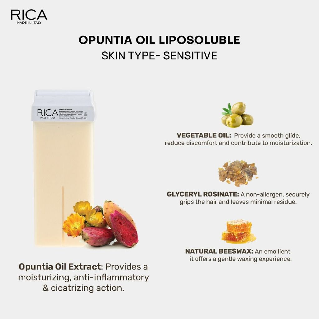 Rica Opuntia Oil Lipowax Refill (100 ml) view 2