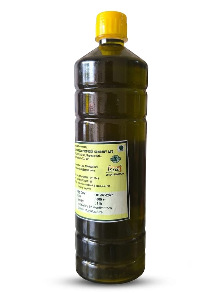 Black Sesame Oil view 2