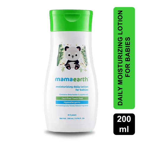 Mamaearth Daily Moisturizing Lotion For Babies, 200 ml view 2