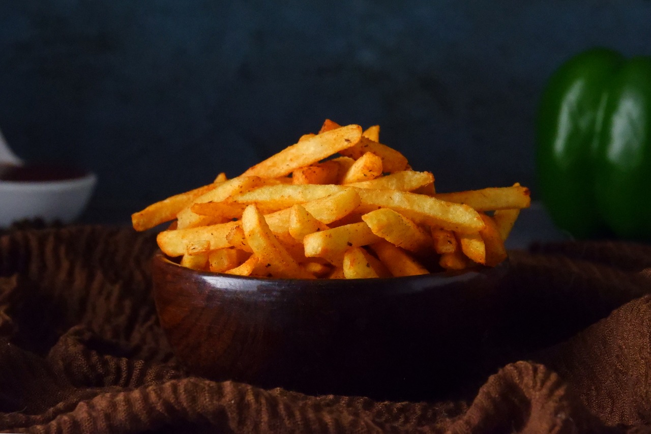 Lemon pepper french fries