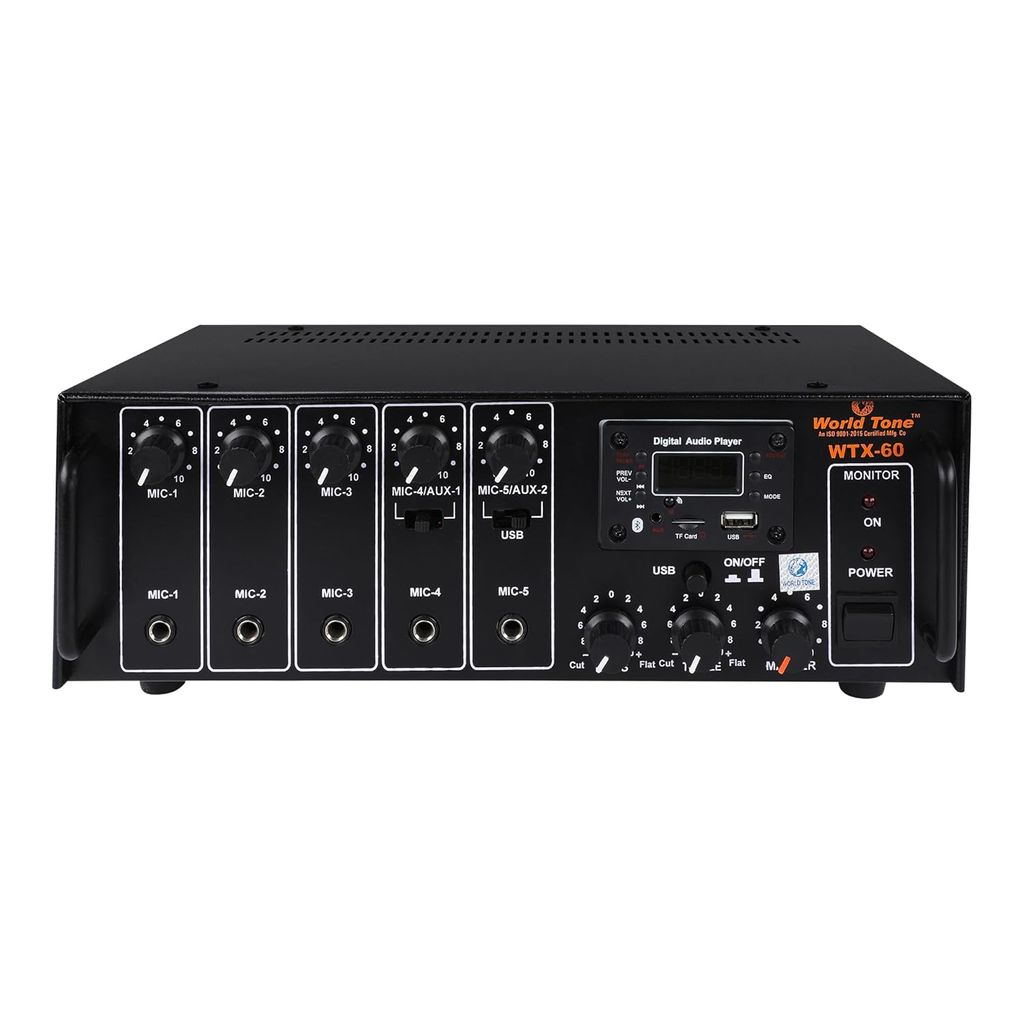 World Tone WTX-60 with USB Bluetooth Mic Aux view 2