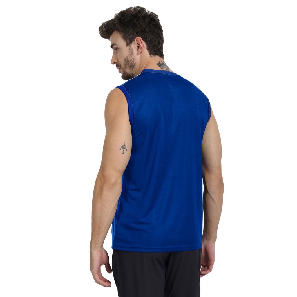 FTX Men Colorblock Round Neck Sleeveless Tshirt view 2