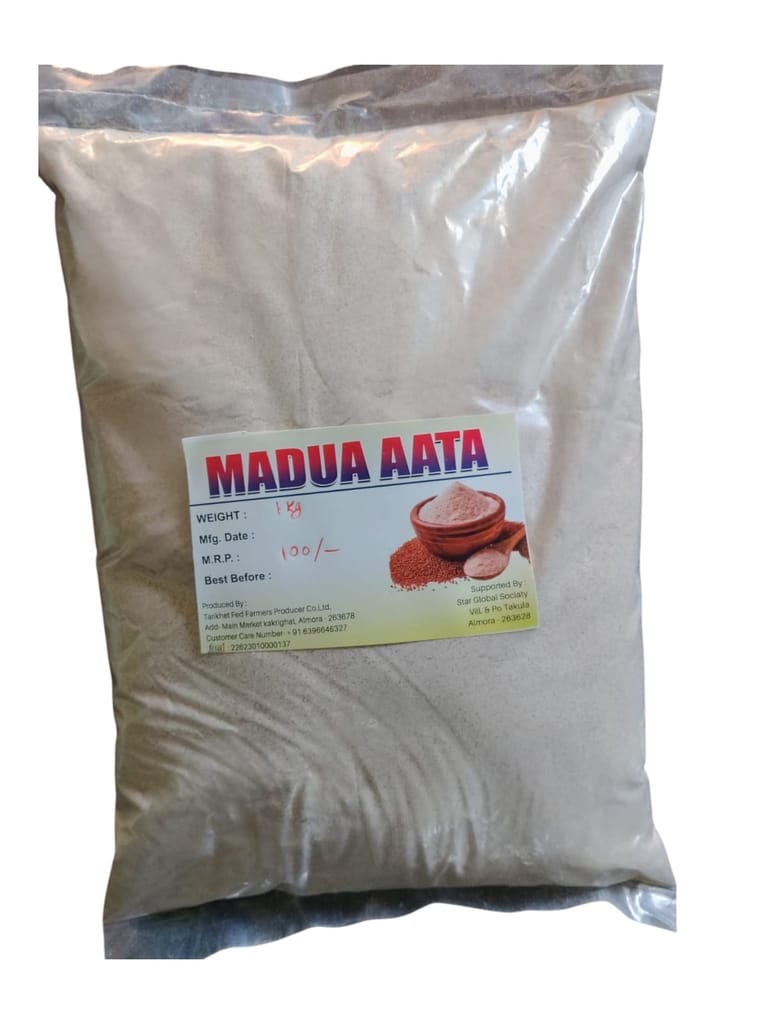 Madua Aata (Finger Millet Flour) - 1 Kg Pack