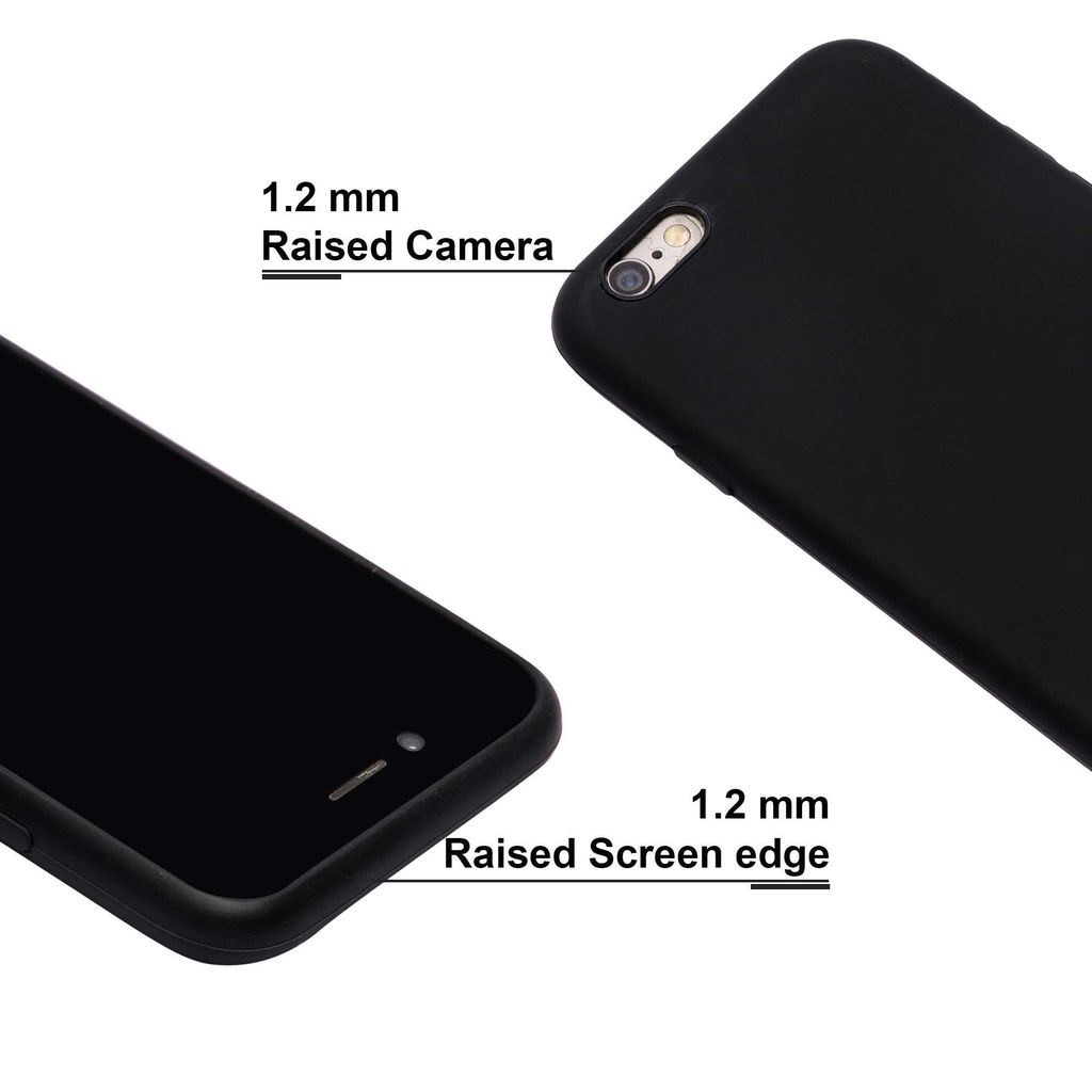 LIRAMARK Liquid Silicone Soft Back Cover Case for Apple iPhone 6 / 6S view 2