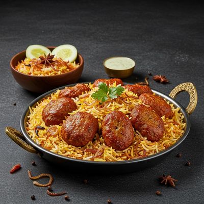 Kebab Biriyani