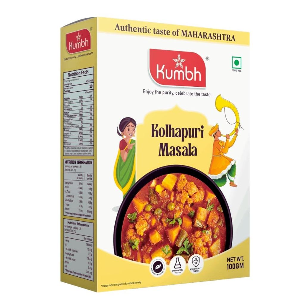 Kumbh Kolhapuri Masala 100 Gm/Special Veg Masala view 2
