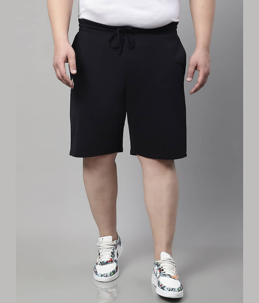 Rute - Black Cotton Men's Shorts ( Pack of 1 )