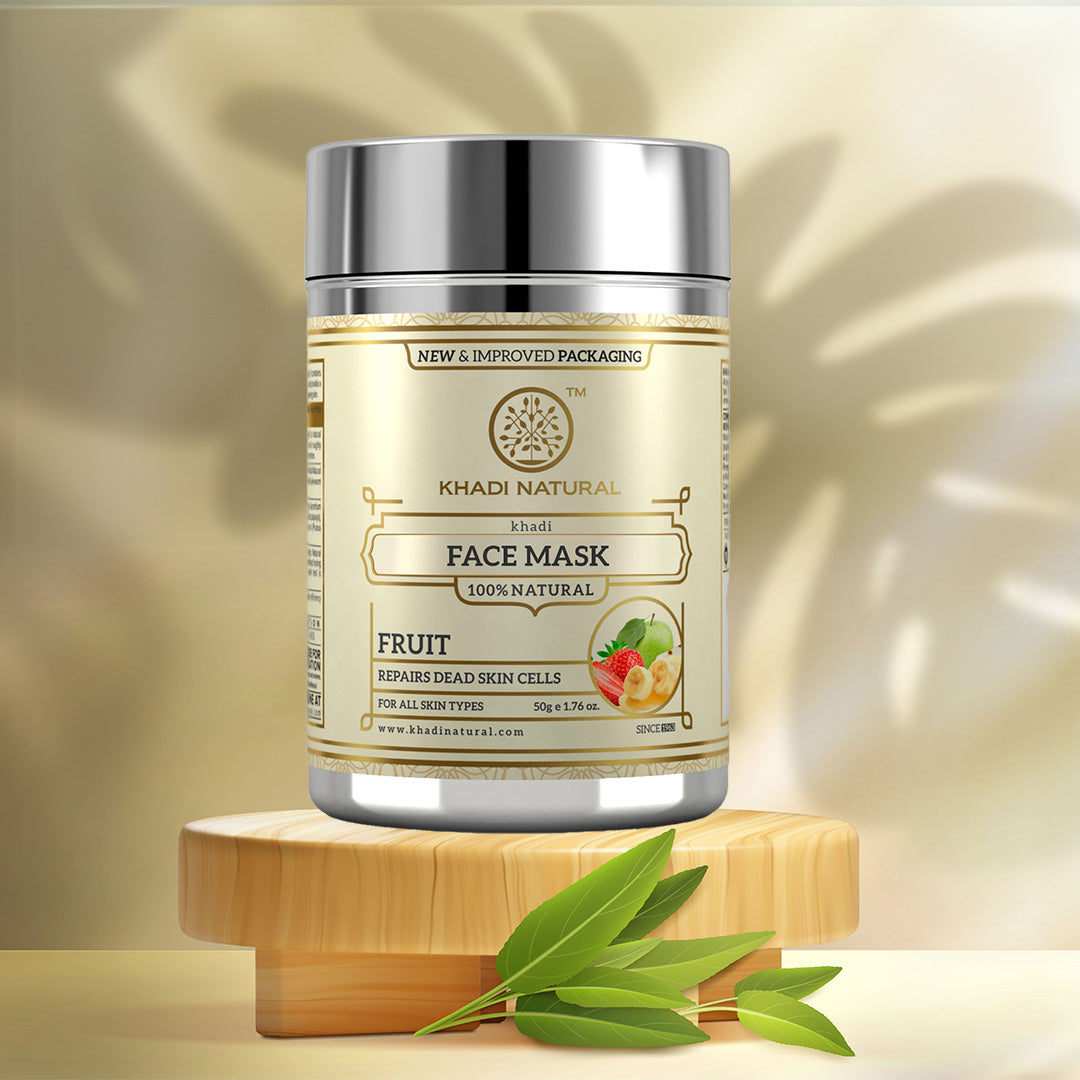 Khadi Natural Fruit Face Mask - 50gm view 2