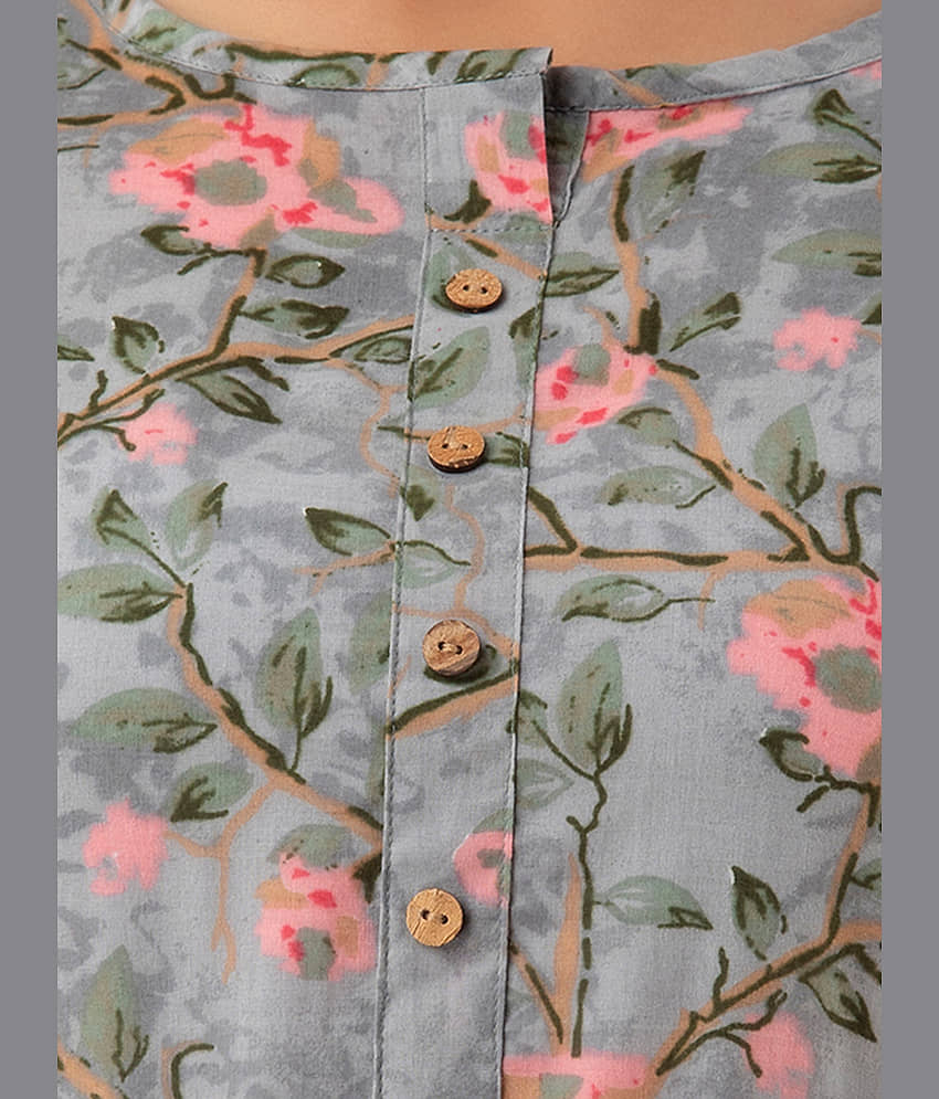 Cotton Blend Short Kurti For Women (Pack of 1) view 2