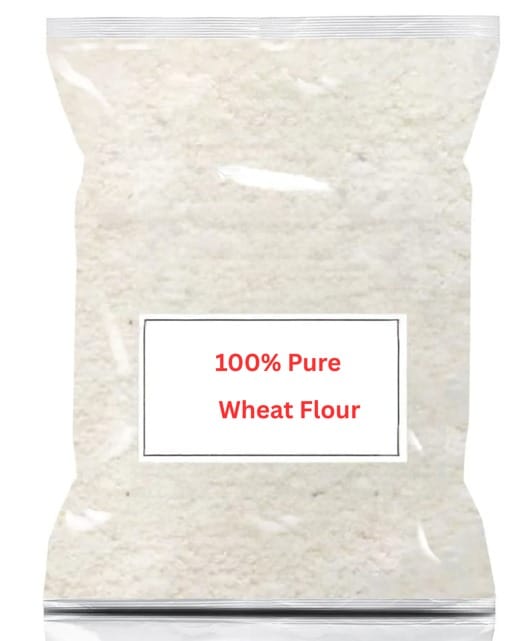 Premium Gehu Atta - 500gm | Fresh Wheat Flour | Healthy & Nutritious view 2