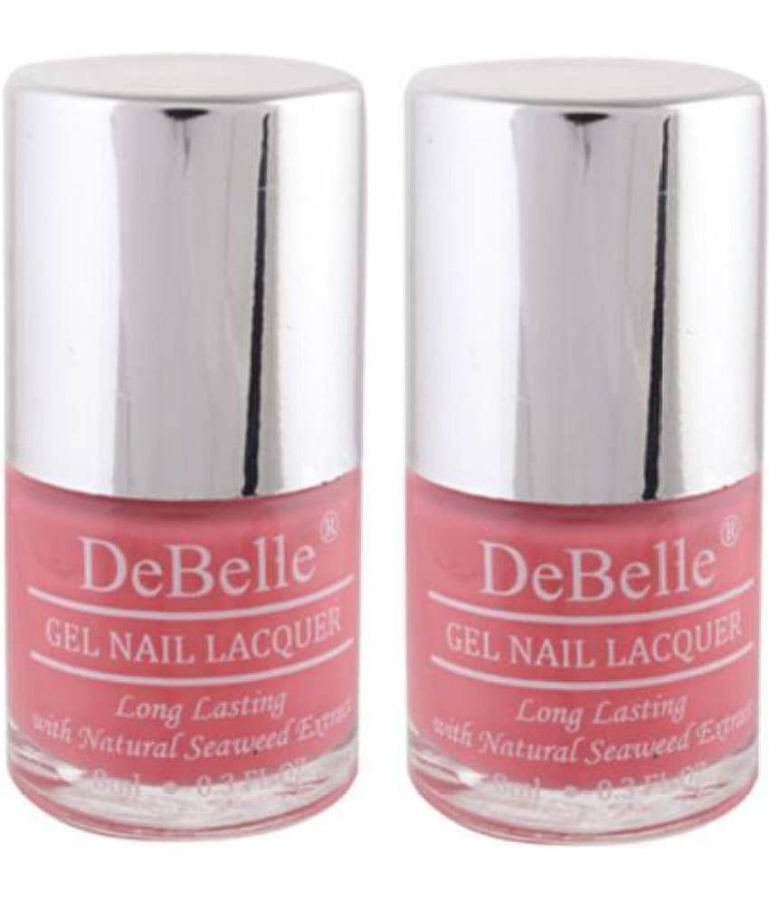 DeBelle Pink Matte Nail Polish 16 ( Pack of 2 ) view 2