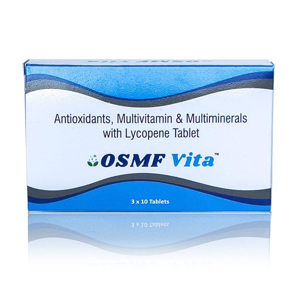 OSMF VITA MULTIVITAMINS, MULTIMINERALS AND ANTIOXIDANTS/FOR DAILY NUTRITION/30 TABLETS view 2