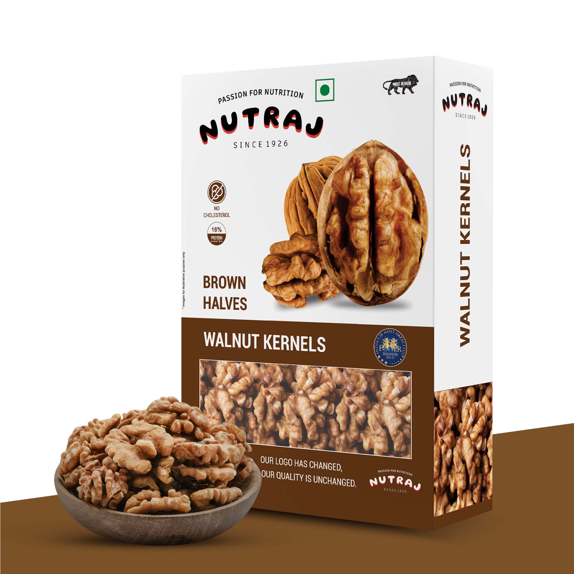 Nutraj Brown Halves Walnut (Akhrot Giri) 250gm view 2