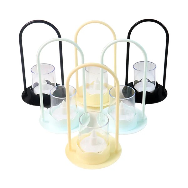 Decorative Wind Light Style Plastic Flameless LED Candles (6 Pcs) view 2