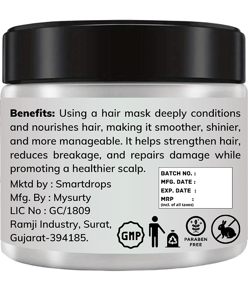 Smartdrops Anti Dandruff Hair Mask For Straight Hair ( Pack of 2 ) view 2