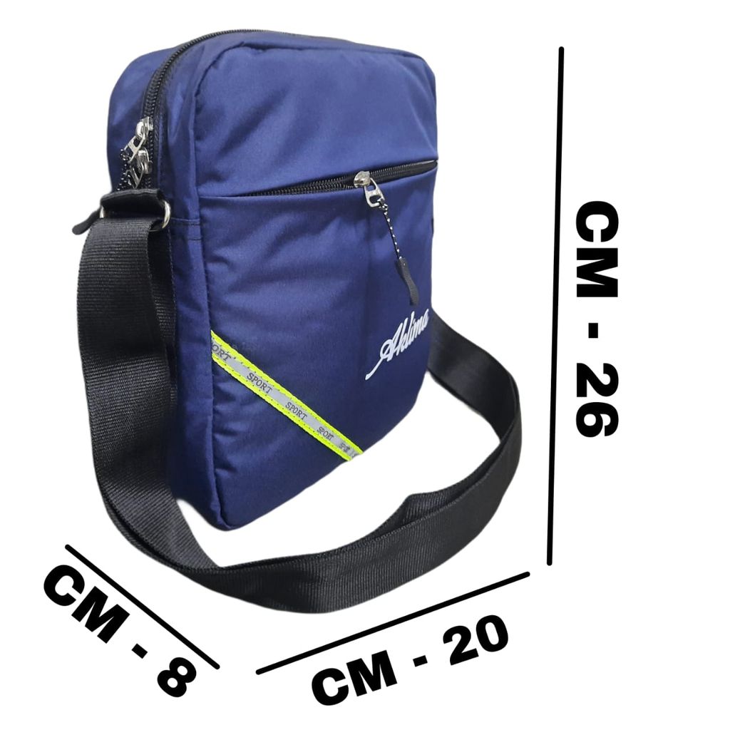 Unisex Casual Crossbody Bag Shoulder Sling Bag for Men and Women view 2