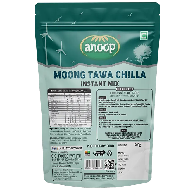Moong Tawa Chilla view 2