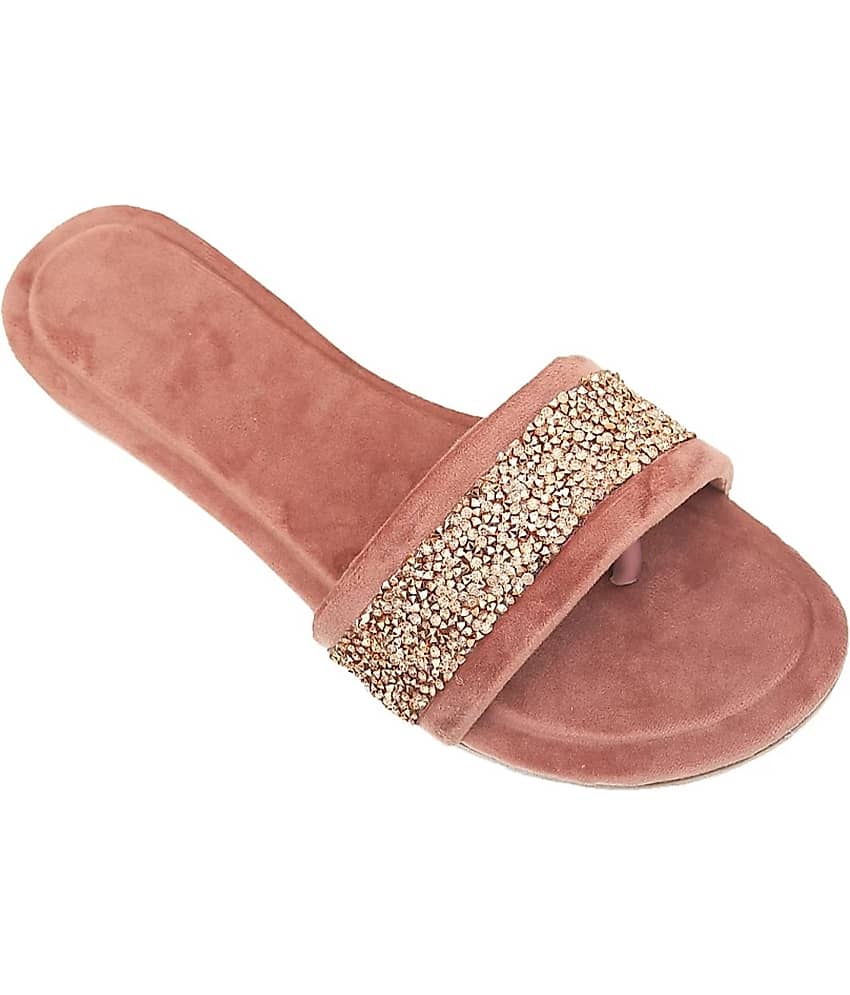 Apratim - PeachPuff Women's Flats view 2