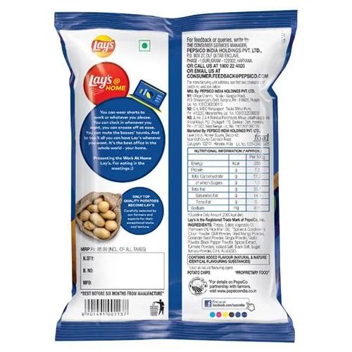 Lay's Potato Chips - India's Magic Masala, 190 gm view 2