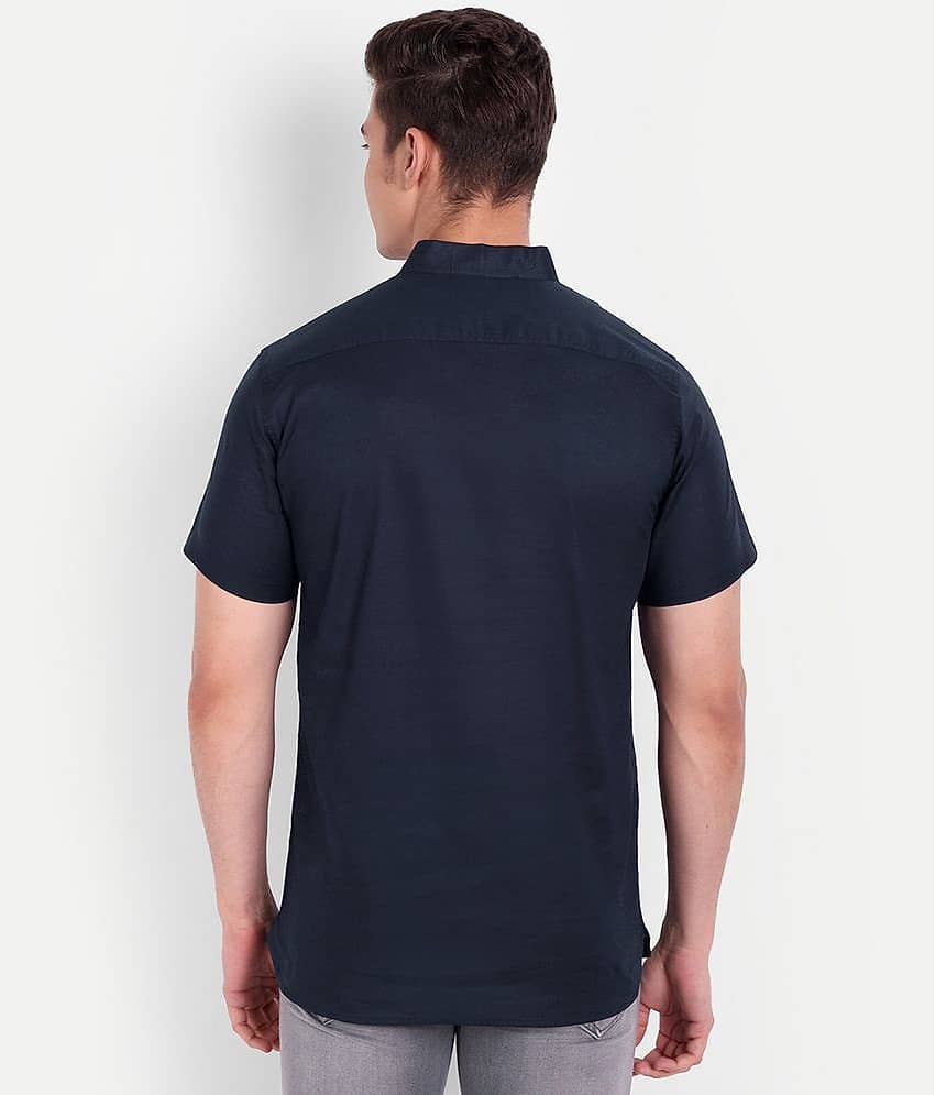 Vida Loca - Peach Cotton Slim Fit Men's Casual Shirt ( Pack of 1 ) view 2