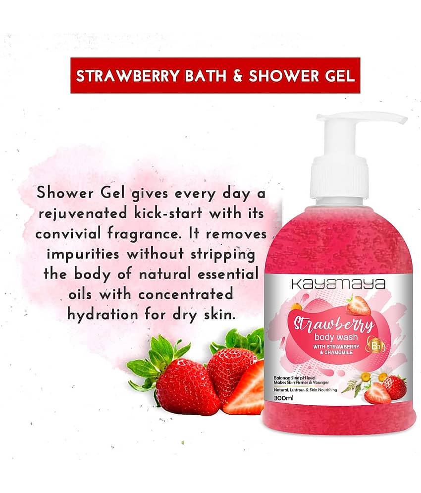 Strawberry Body Wash with Strawberry & Chamomile view 2