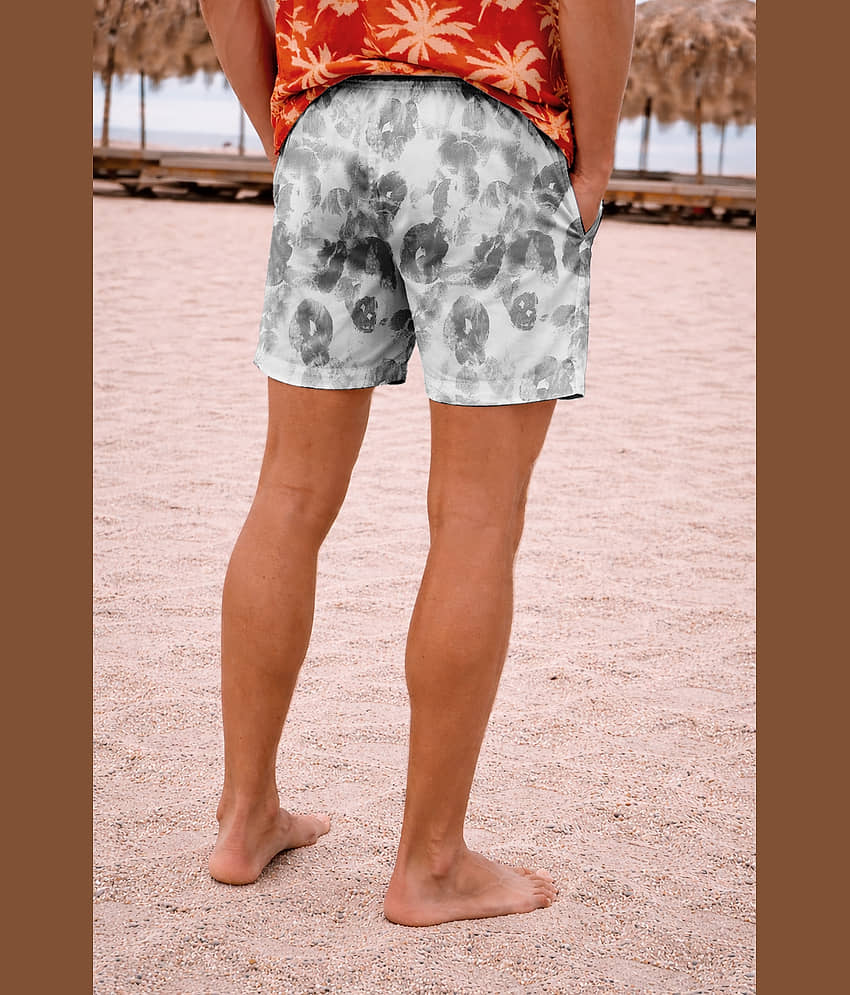 FTX Grey Cotton Blend Men's Shorts ( Pack of 1 ) view 2