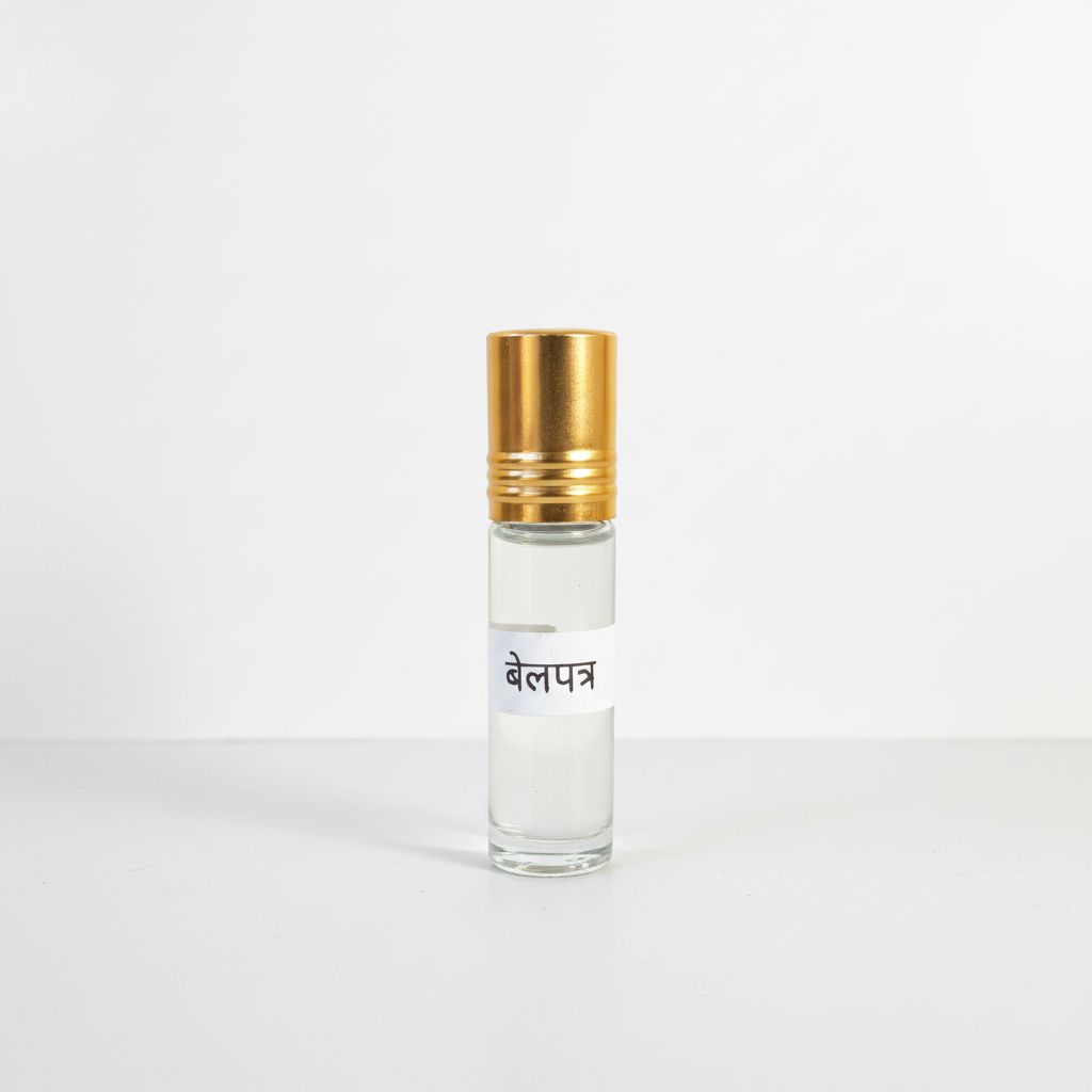 बेलपत्र इत्र | Belpatra Attar | Bilva Patra Itra | Bel Leaf Attar - Homemade