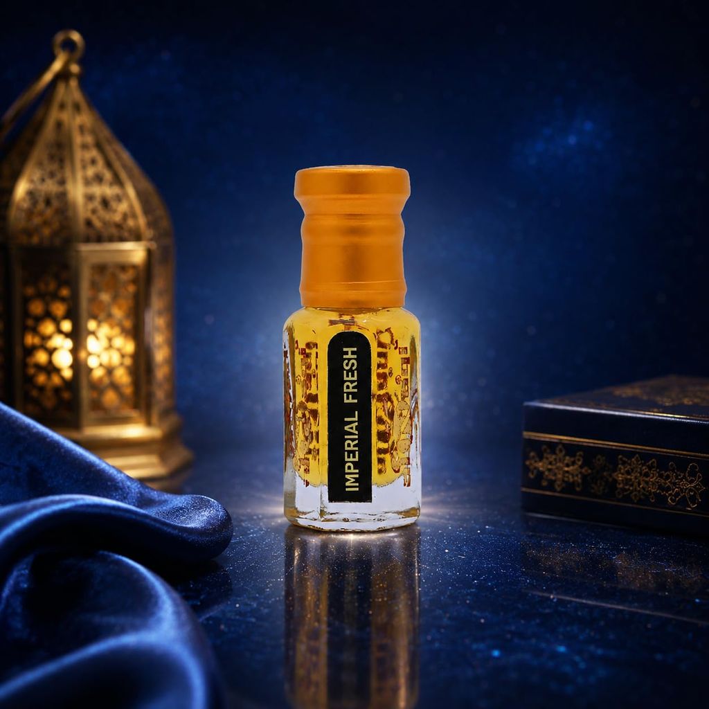 alnaqi fragrances Imperial Fresh 6ml - Elite Aromatic Arabian Attar, Alcohol Free Lemon-Lavender-Oil, Long Lasting Executive-Ittar, Premium Professional-Scent view 2