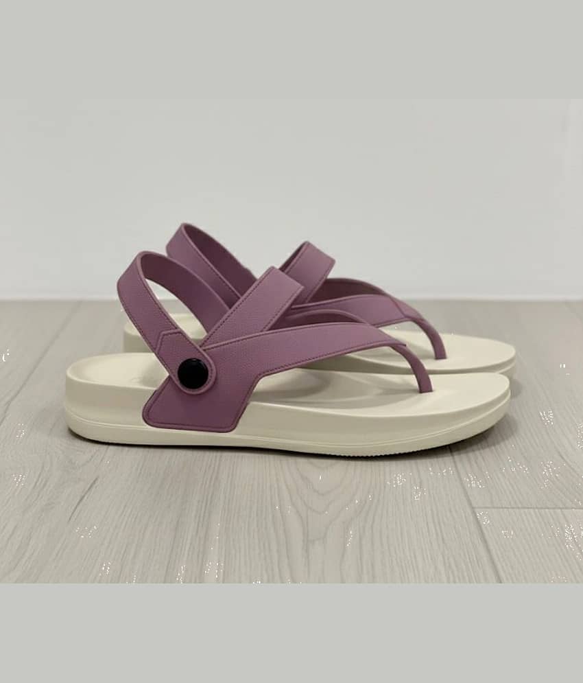 Monoction Olive Women's T-Strap Flats view 2