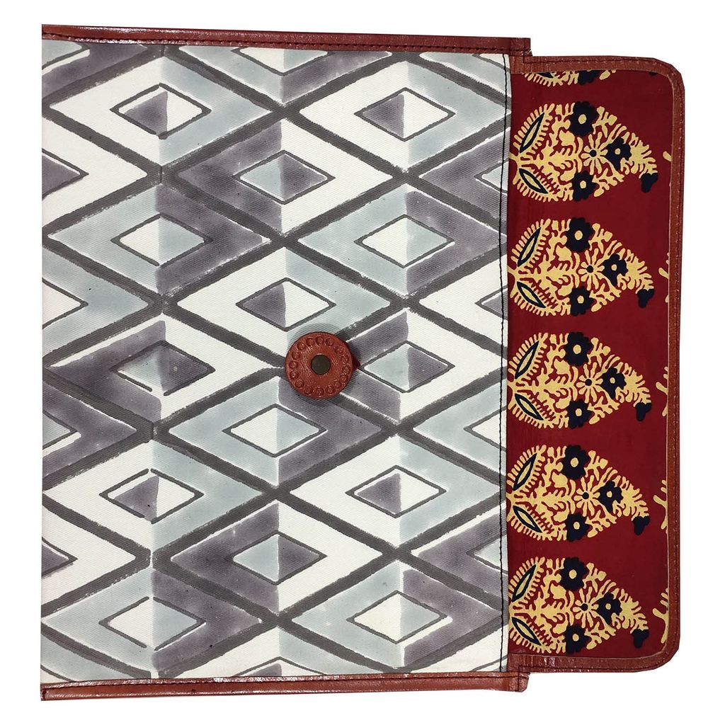 Handmade Multipurpose Leather Cover/Passport Holder/Tablet Holder by Garvi Gurjari view 2