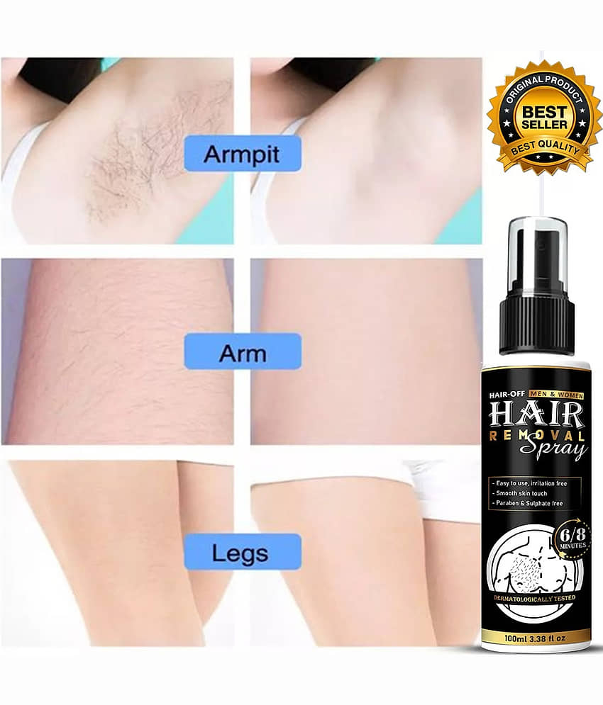 Kojic Natural Hair Removal Spray for Men & Women 100 ( Pack of 1 )