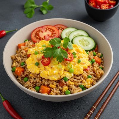 Egg Fried Rice Bowl