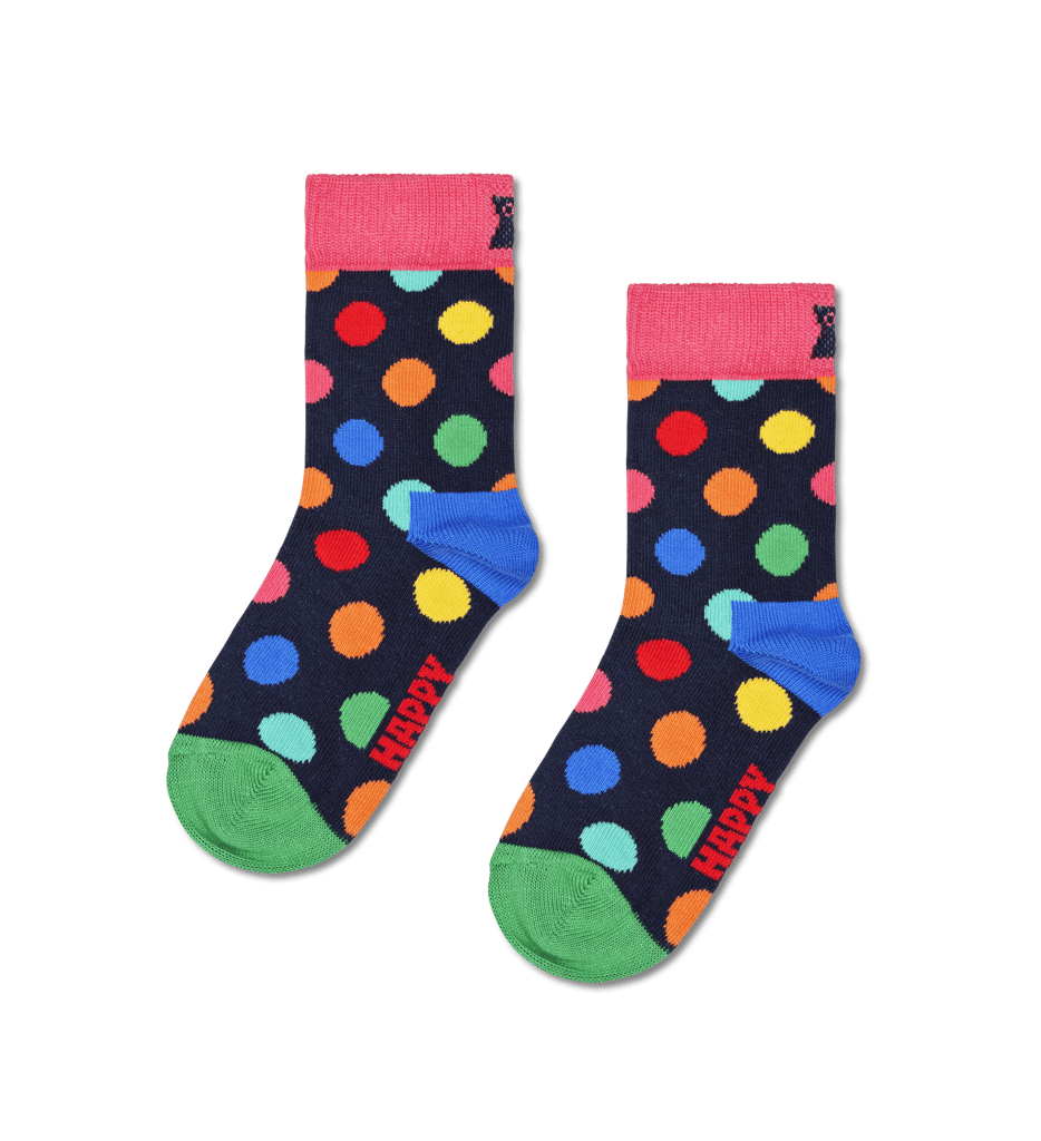 Happy Socks Kids Big Dot Sock view 2