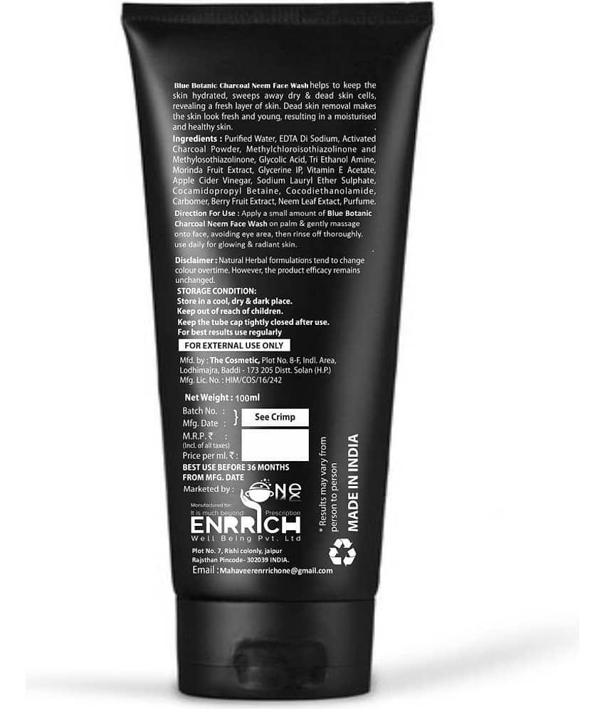 BLUE BOTANIC - Anti-Pollution Face Wash For All Skin Type ( Pack of 1 ) view 2
