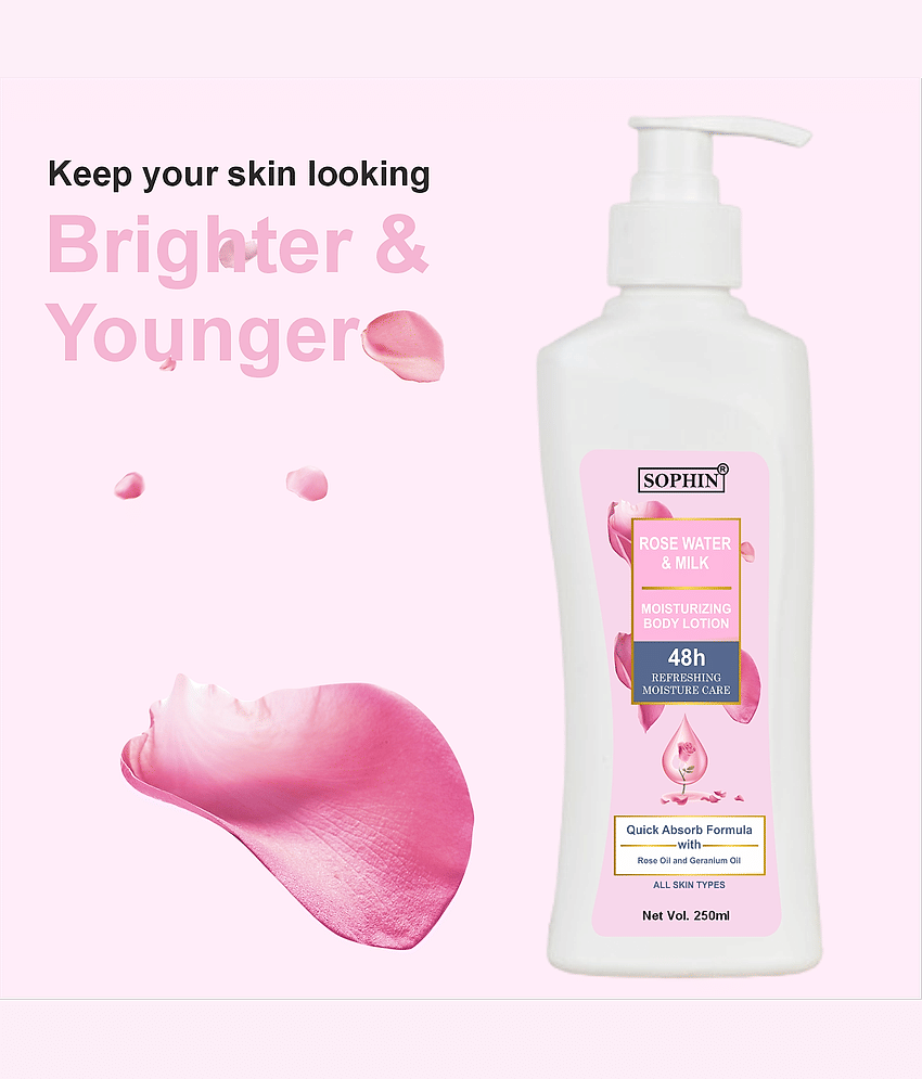 SOPHIN Glowing Skin Lotion For All Skin Type 250 ml ( Pack of 2 ) view 2