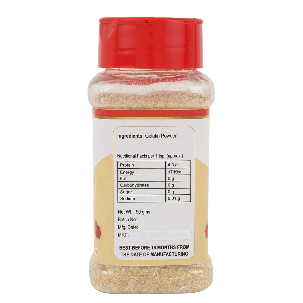 foodfrillz Gelatin Powder Crystals, 90 g view 2