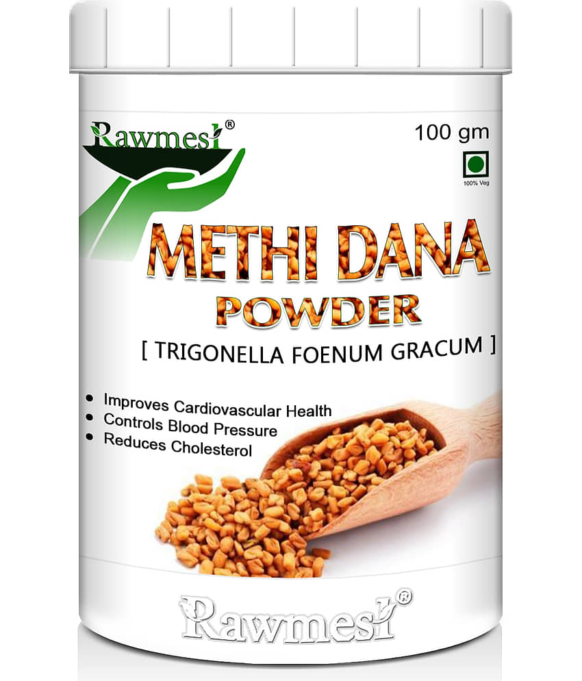 Rawmest 100% Pure Methi Dana Powder For Hair 300gm view 2