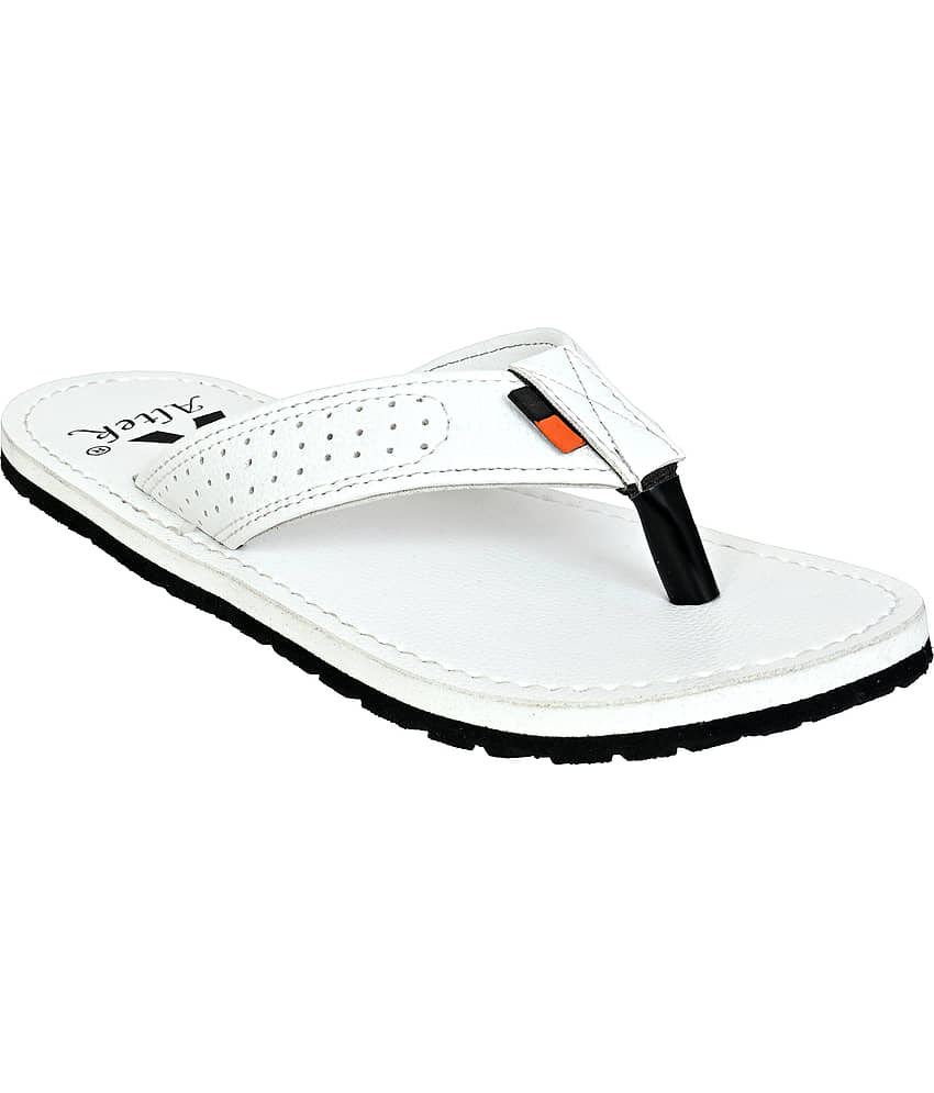 Chappal Wala White Men's Daily Slipper view 2