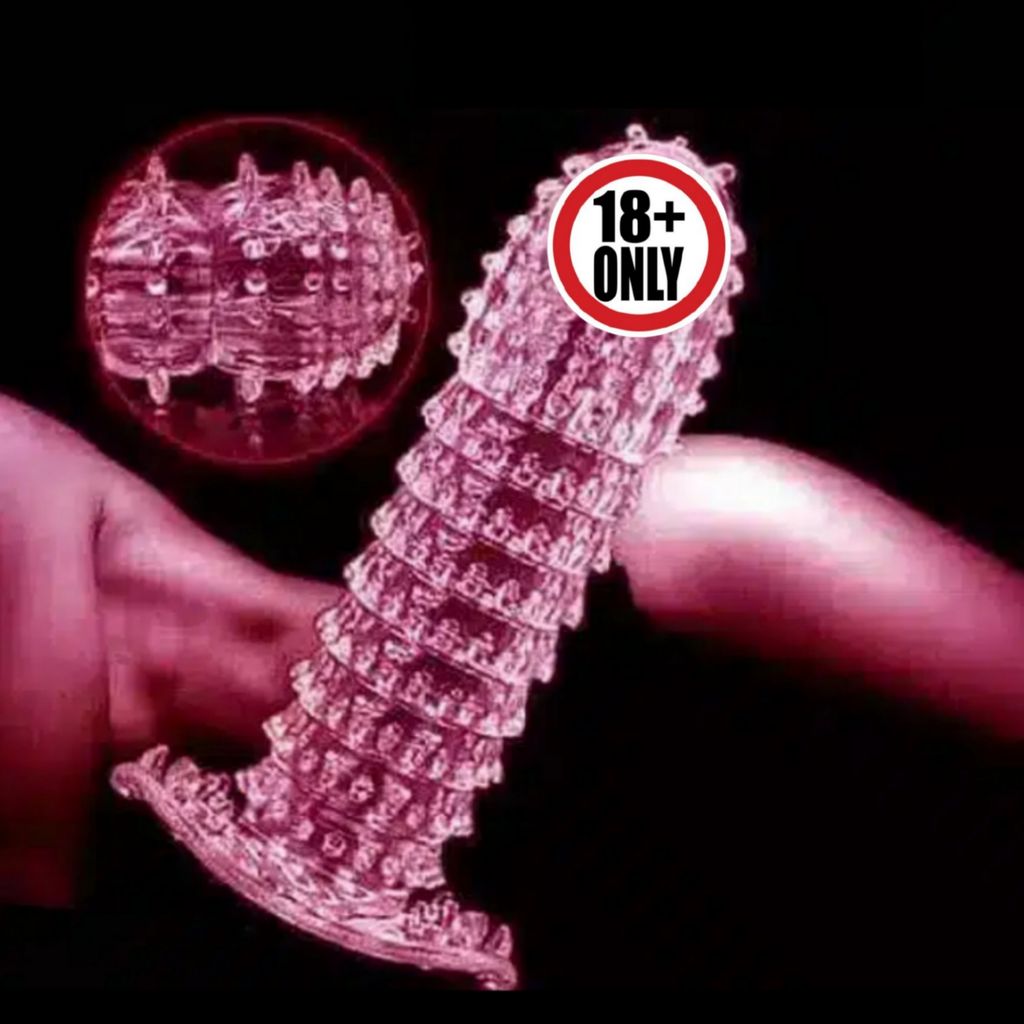 Crystal Condom Ultra Dotted Reusable Condom Free Sandal Oil 15ml Intimate Wellness Combo view 2