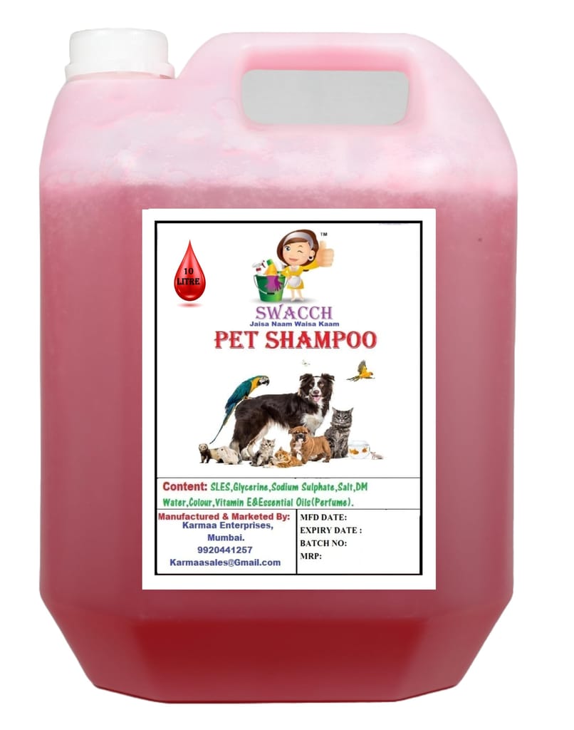 SWACCH PET Shampoo (10 Litre) Jasmine view 2