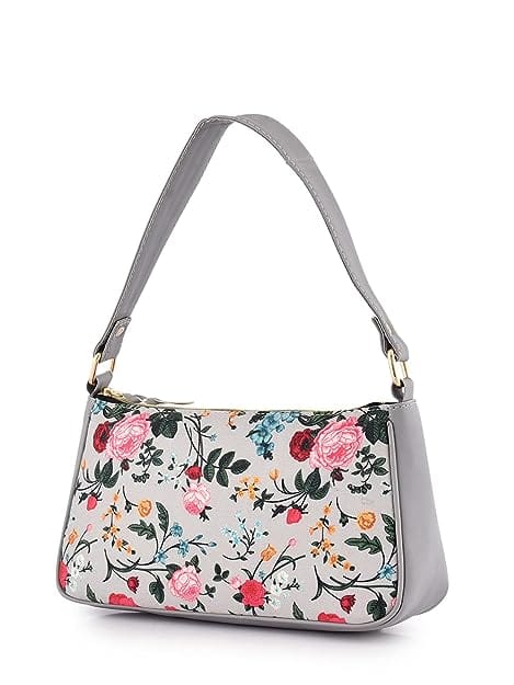 Lychee bags Women Canvas Shoulder Bag (GREY) view 2