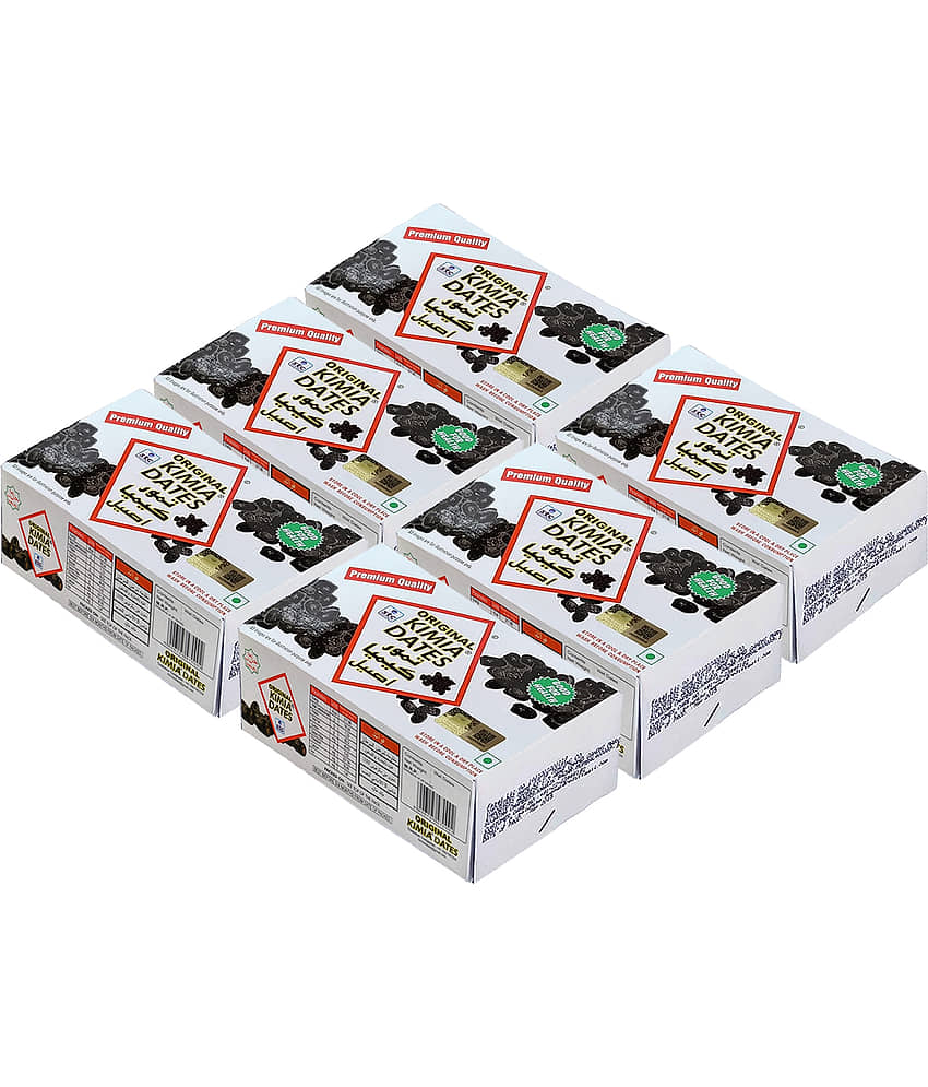 Kimia Dates Original Mazafati Dates Juicy & Delicious Khajoor Healthy Snacks 400 gm (Pack of 6) view 2