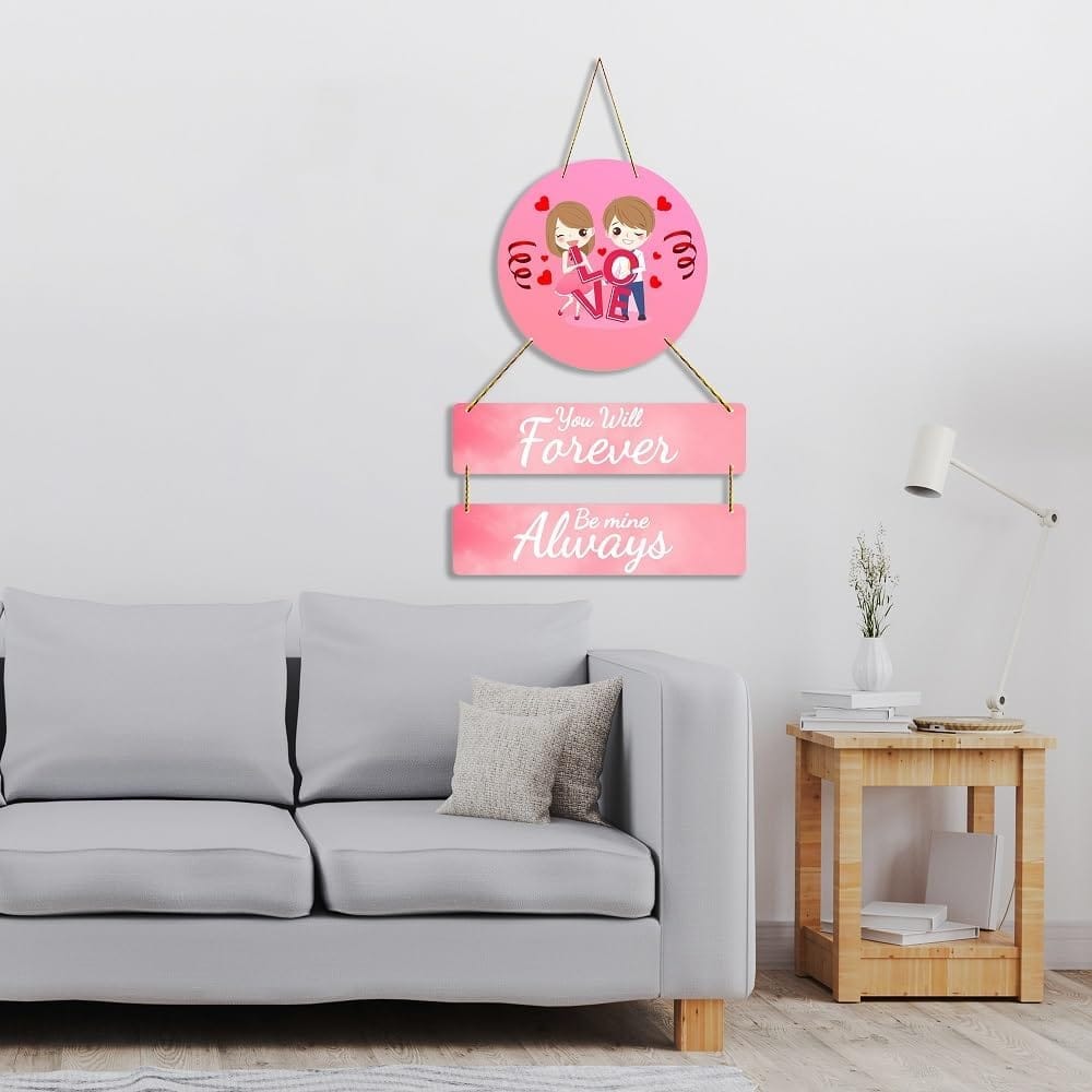 Charmor Love Printed Decorative Wall Hanging Decoration for Living Room | Bedroom | Home Decor | Gifts | Hall | Wall Decoration (WH3909) view 2