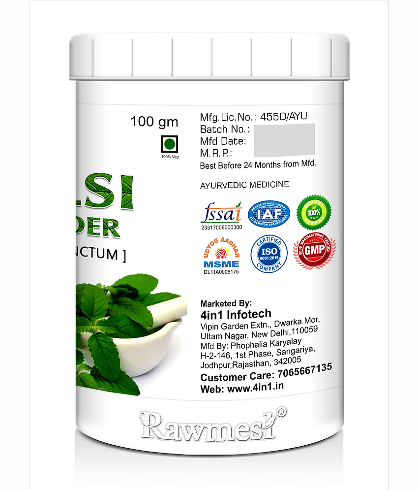 rawmest Tulsi Powder 100 gm view 2