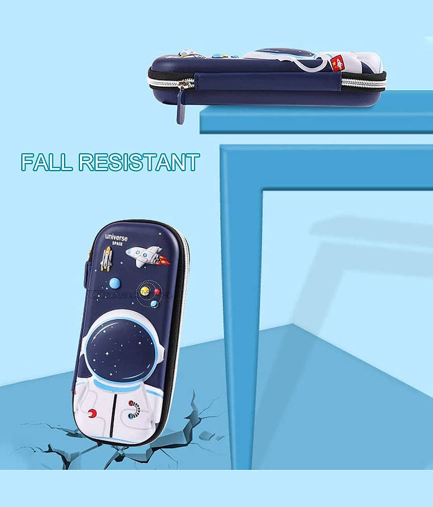 Villy 3D Cover Large Capacity Pencil Case Compass with Compartments view 2